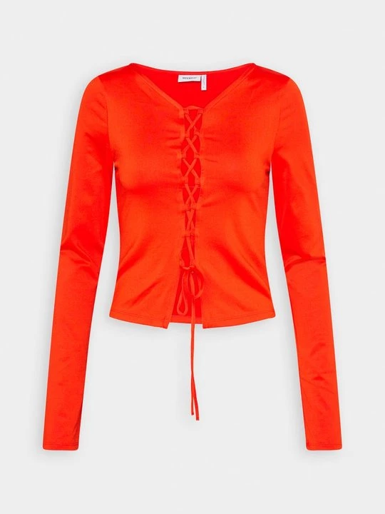 Foto van product Longsleeve Weekday rood