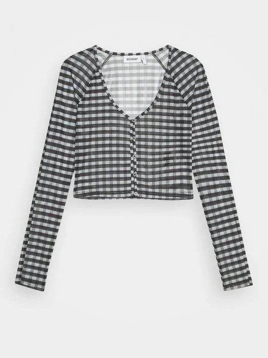 Foto van product Longsleeve Weekday zwart