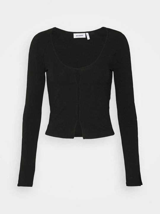 Foto van product Longsleeve Weekday zwart