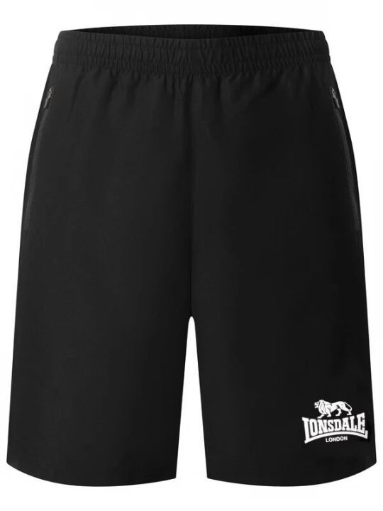 Foto van product LONSDALE Boardshorts 'Broxfield' zwart / wit