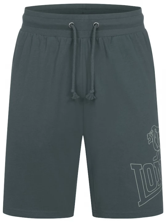 Foto van product LONSDALE Broek 'Chilley' donkergroen / wit