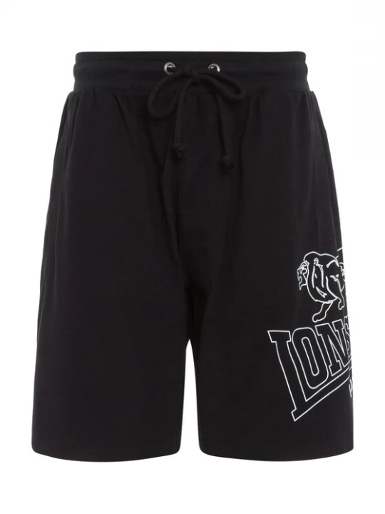 Foto van product LONSDALE Broek 'Chilley' zwart / wit