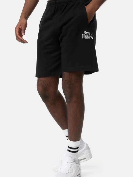 Foto van product LONSDALE Broek 'Dromore' zwart / wit