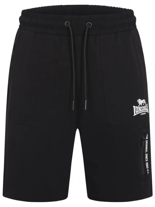 Foto van product LONSDALE Broek 'Havant' zwart / wit