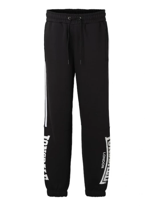 Foto van product LONSDALE Broek 'Thropton' zwart / wit