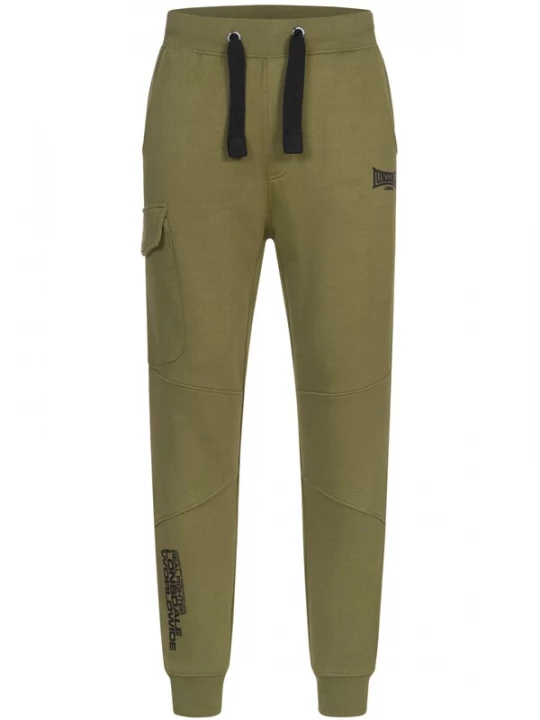 Foto van product LONSDALE Broek 'Tweedmouth' olijfgroen / zwart