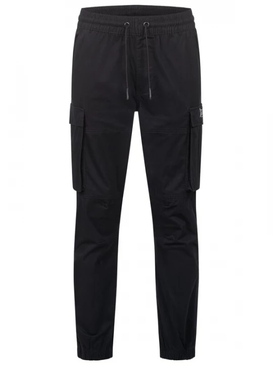 Foto van product LONSDALE Cargobroek zwart / wit