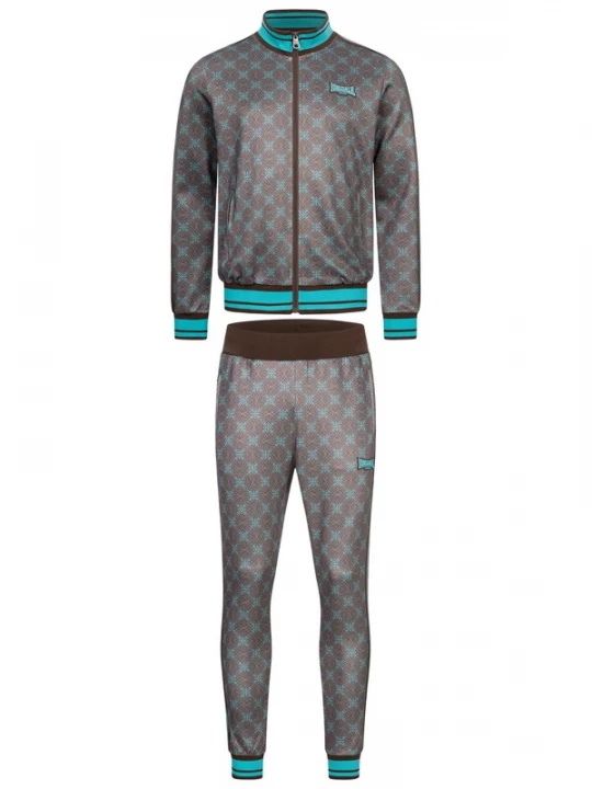 Foto van product LONSDALE Joggingpak aqua / bruin
