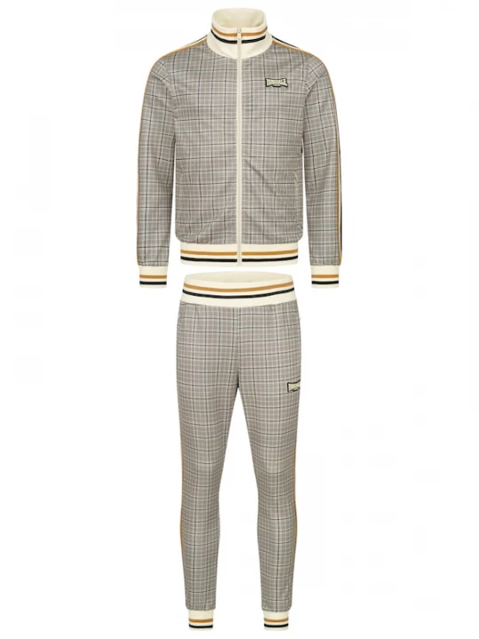 Foto van product LONSDALE Joggingpak 'Athboy' sand / cognac / zwart