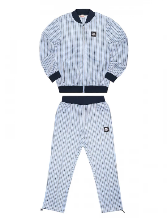 Foto van product LONSDALE Joggingpak 'Garvary' navy / zwart / wit