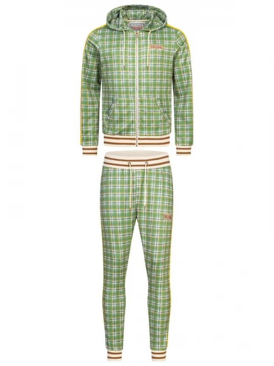Foto van product LONSDALE Joggingpak 'Littlestone' geel / groen / wit