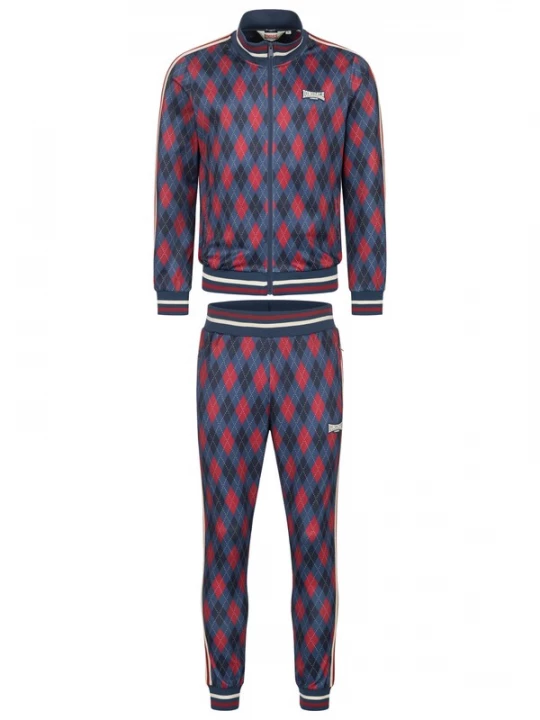 Foto van product LONSDALE Joggingpak 'Redford' navy / rood / wit