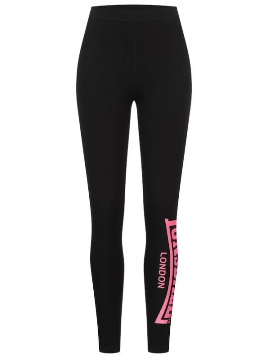 Foto van product LONSDALE Leggings 'Merridge' pink / zwart