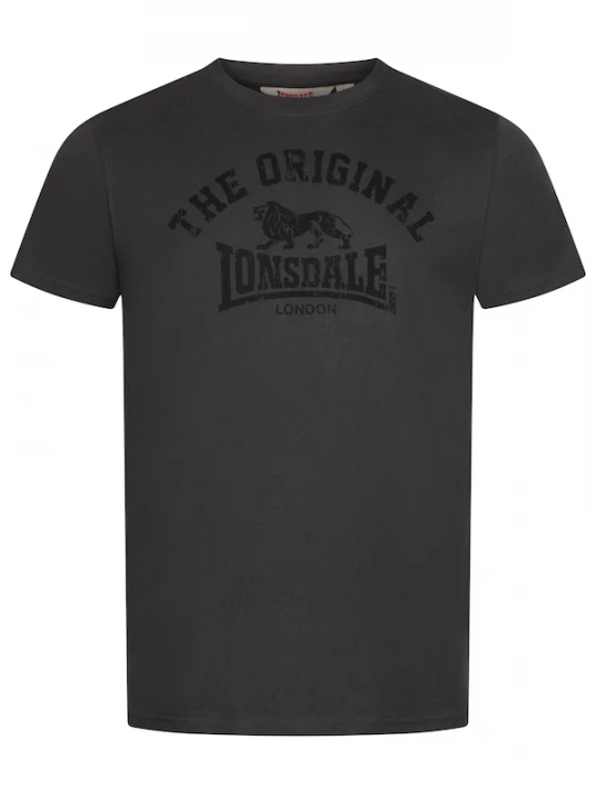 Foto van product LONSDALE Shirt antraciet / donkergrijs / zwart