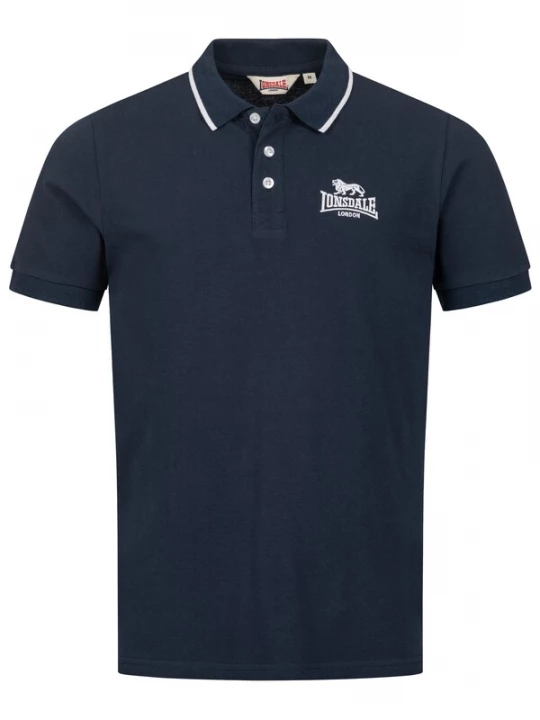 Foto van product LONSDALE Shirt 'Ballygalley' navy / wit