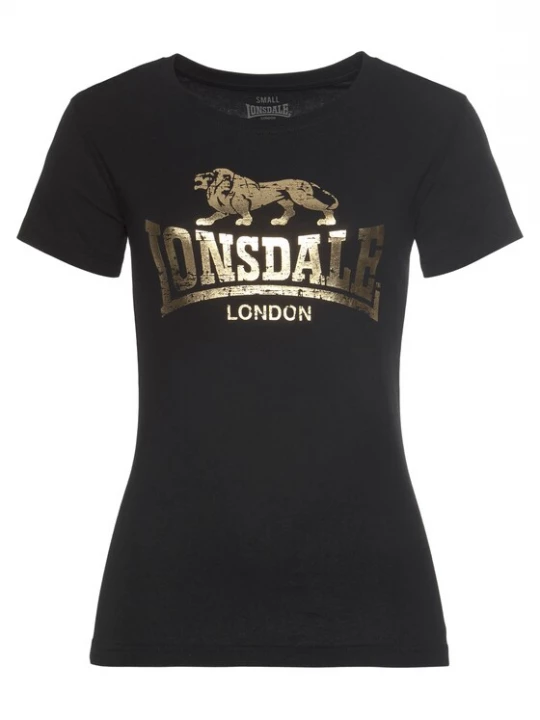 Foto van product LONSDALE Shirt 'Bantry' goud / zwart