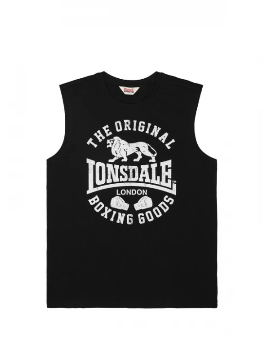 Foto van product LONSDALE Shirt 'Boldron' zwart / wit
