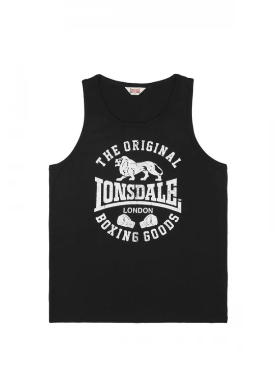 Foto van product LONSDALE Shirt 'Bowes' zwart / wit