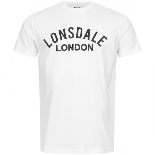 Foto van product LONSDALE Shirt 'Brafield' zwart / wit