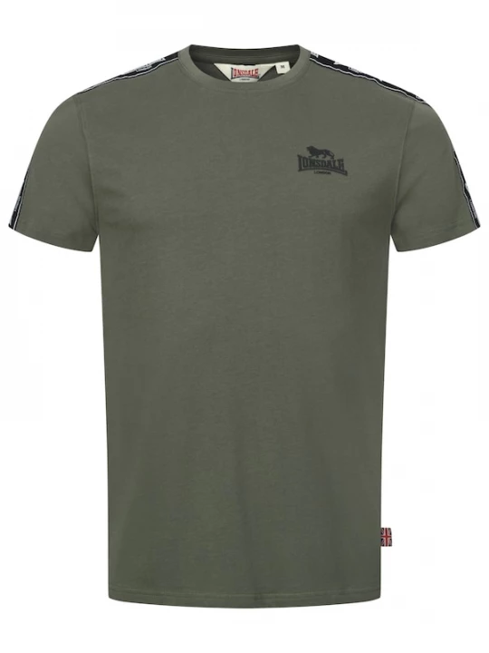 Foto van product LONSDALE Shirt 'BRINDISTER' donkergroen / zwart