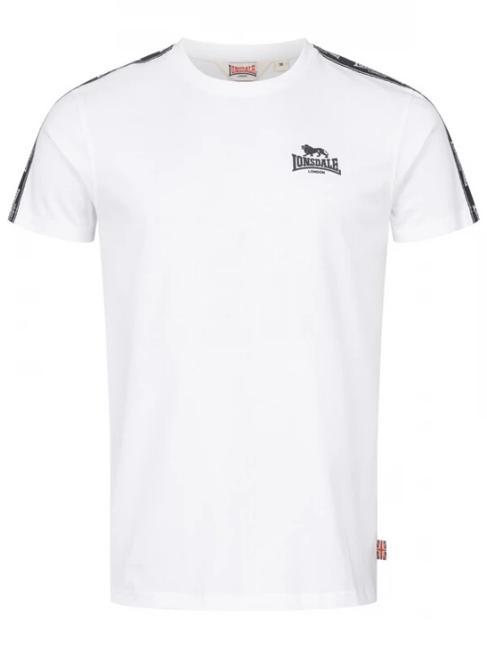 Foto van product LONSDALE Shirt 'Brindister' zwart / wit