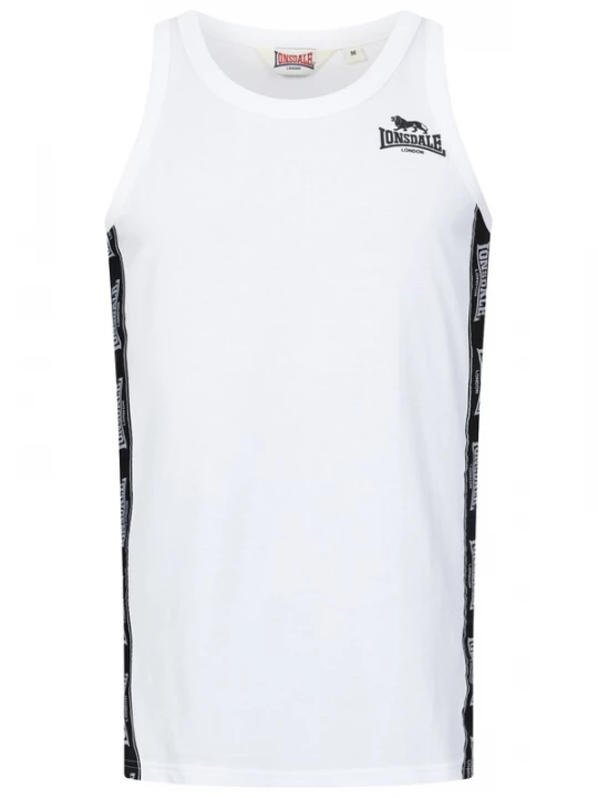 Foto van product LONSDALE Shirt 'CLOUSTA' zwart / wit