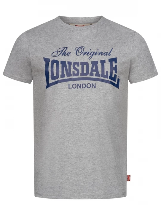 Foto van product LONSDALE Shirt 'Colsbrooke' marine / grijs