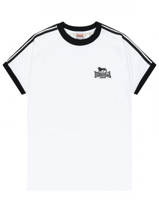Foto van product LONSDALE Shirt 'Craigtown' zwart / wit