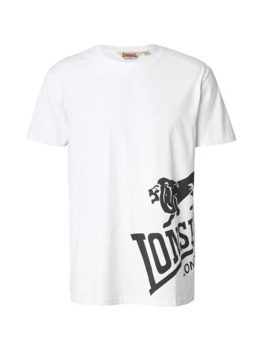 Foto van product LONSDALE Shirt 'Dereham' zwart / wit