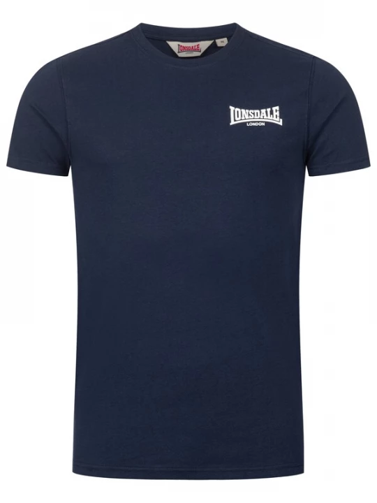 Foto van product LONSDALE Shirt 'Elmdon' navy / wit