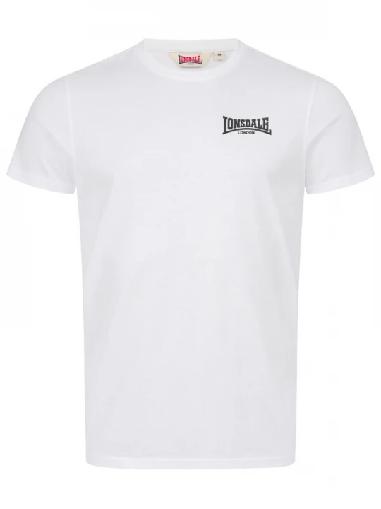Foto van product LONSDALE Shirt 'Elmdon' zwart / wit