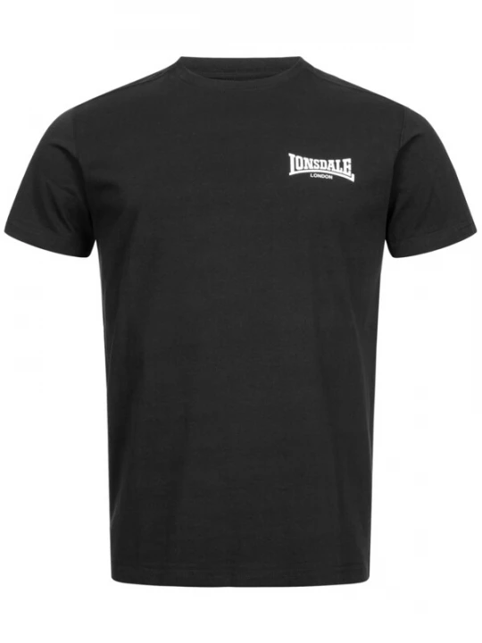 Foto van product LONSDALE Shirt 'Elmdon' zwart / wit