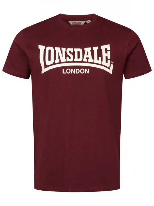 Foto van product LONSDALE Shirt 'Fulwood' bourgogne / wit