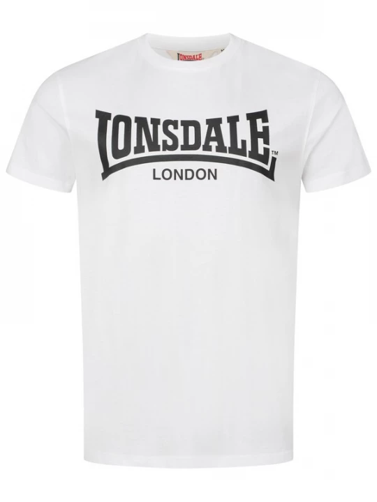 Foto van product LONSDALE Shirt 'Fulwood' zwart / wit