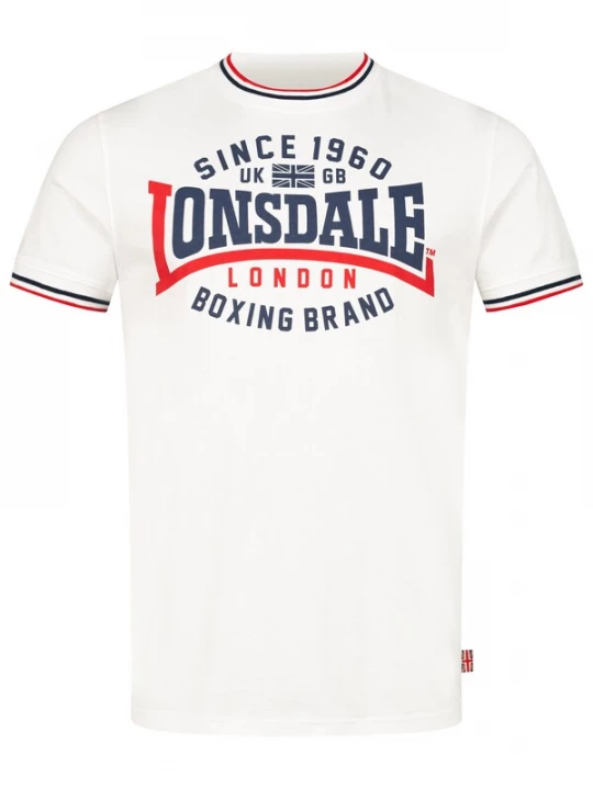 Foto van product LONSDALE Shirt 'Gavrene' navy / rood / wit