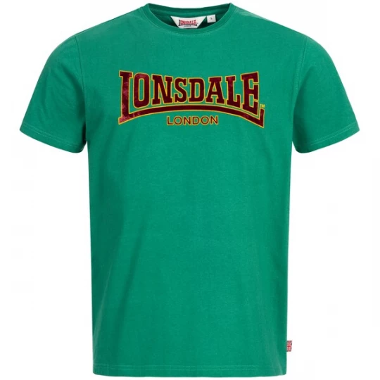 Foto van product LONSDALE Shirt geel / groen / donkerrood