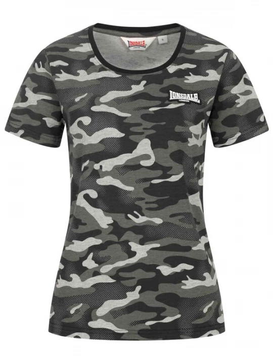 Foto van product LONSDALE Shirt grijs / zwart / wit