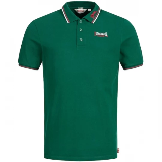 Foto van product LONSDALE Shirt groen / rood / wit