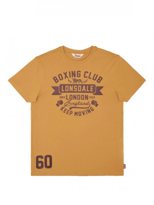 Foto van product LONSDALE Shirt 'GRUTING' geel / rood