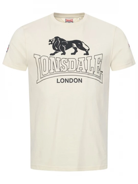 Foto van product LONSDALE Shirt 'Hazelhurst' ecru / zwart