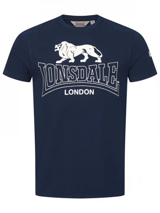 Foto van product LONSDALE Shirt 'Hazelhurst' navy / wit