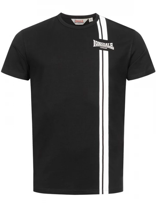 Foto van product LONSDALE Shirt 'Inverbroom' zwart / wit