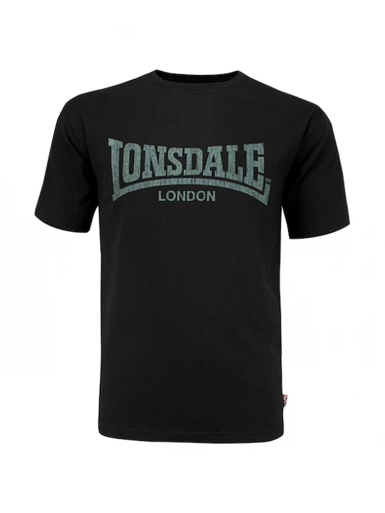 Foto van product LONSDALE Shirt 'Kai' grijs / zwart