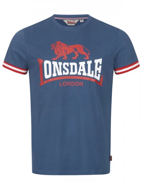 Foto van product LONSDALE Shirt 'Kergord' duifblauw / rood / wit