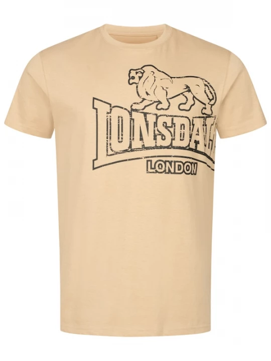 Foto van product LONSDALE Shirt 'Langsett' sand / zwart