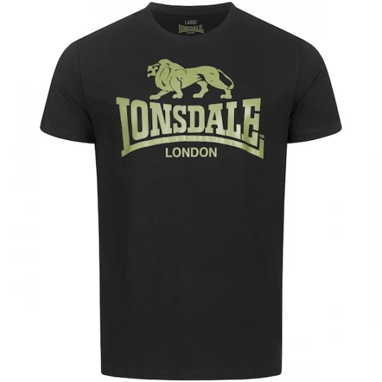 Foto van product LONSDALE Shirt lichtgroen / zwart