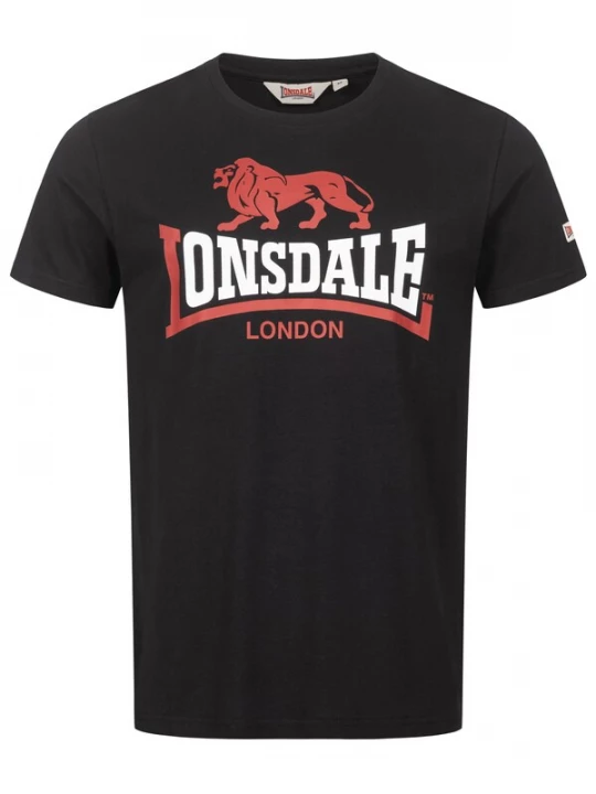 Foto van product LONSDALE Shirt lichtrood / zwart / wit
