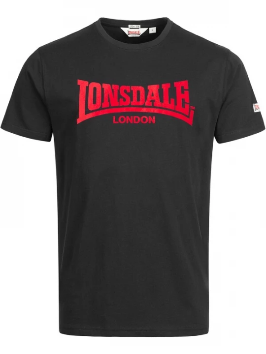 Foto van product LONSDALE Shirt 'LL008 One Tone' rood / zwart