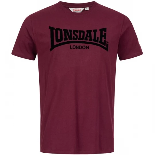 Foto van product LONSDALE Shirt 'London' aubergine / zwart