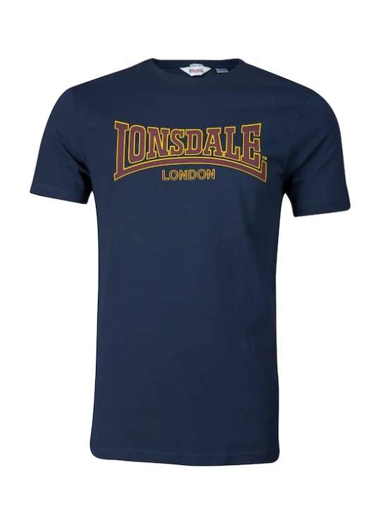 Foto van product LONSDALE Shirt navy / geel / bourgogne